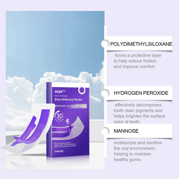 AQA™ Whitening Strips🦷 (🎁Flash Sale - Don’t Miss Out)