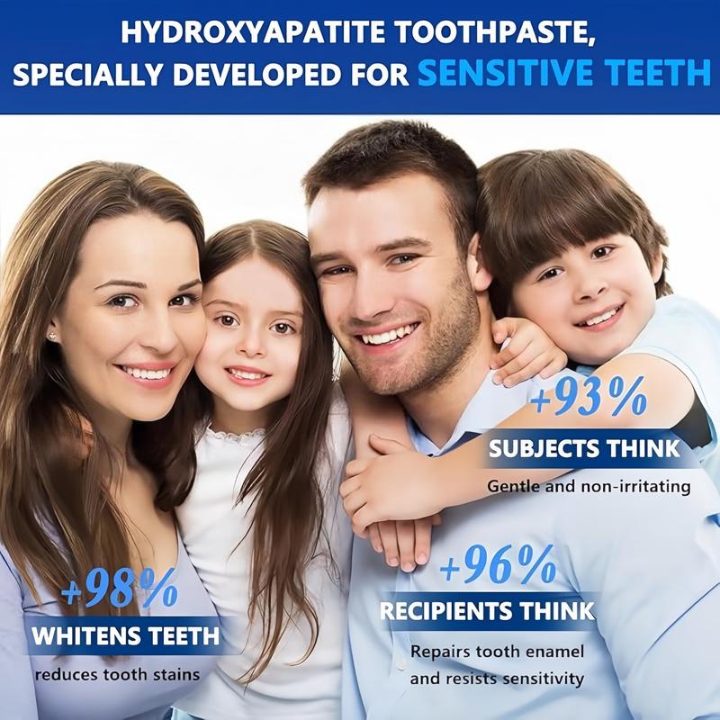 💥Hot Listing 🔥 AQA™ Hydroxyapatite Toothpaste 7.5% for Enamel Repair & Teeth Whitening Refreshing Flavor Fluorid