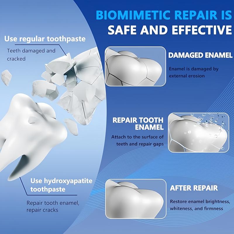 💥Hot Listing 🔥 AQA™ Hydroxyapatite Toothpaste 7.5% for Enamel Repair & Teeth Whitening Refreshing Flavor Fluorid