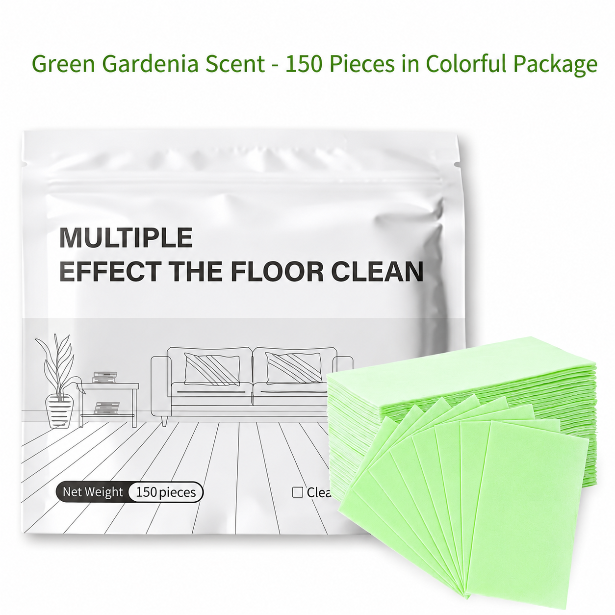 Multiple Effect The Floor Clean Tablets for Mopping, Quick Shine Cleaner