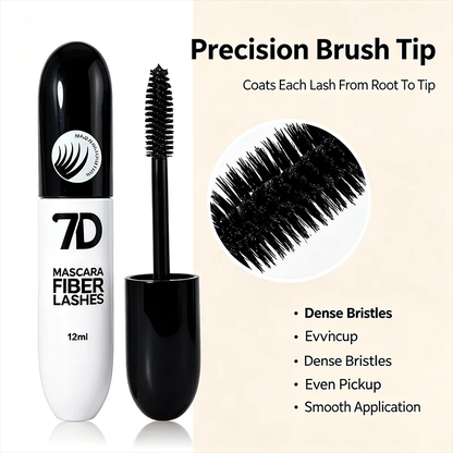 7D Silk Fiber Black Lengthening Mascara - Adult Beauty Makeup✨