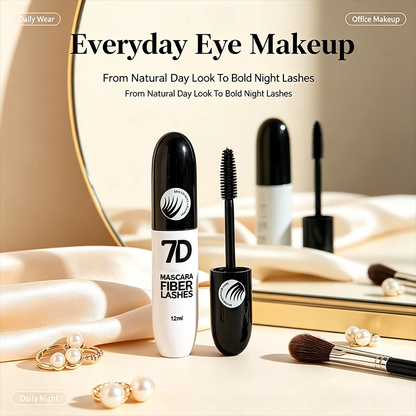 7D Silk Fiber Black Lengthening Mascara - Adult Beauty Makeup✨