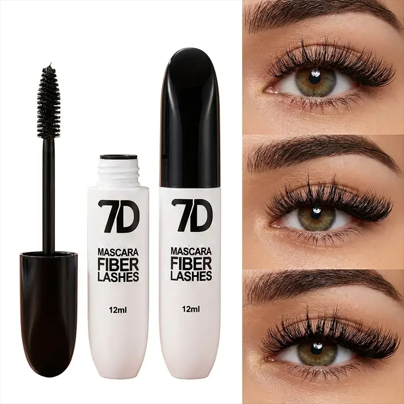 7D Silk Fiber Black Lengthening Mascara - Adult Beauty Makeup✨