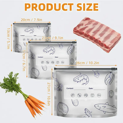 New upgraded thickened upright aluminum foil sealing storage bags