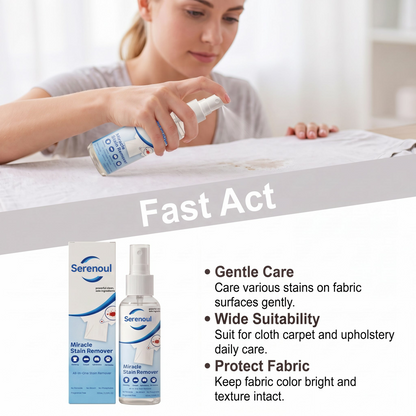 Remover Spray—REMOVE STAINS IN MINUTES — NOT HOURS