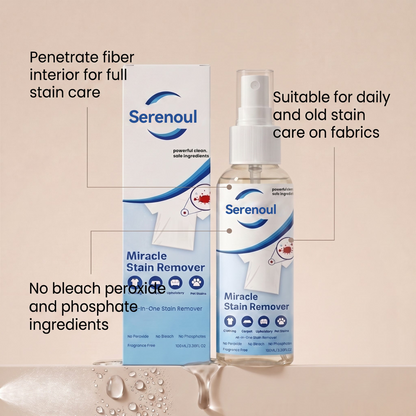 Remover Spray—REMOVE STAINS IN MINUTES — NOT HOURS