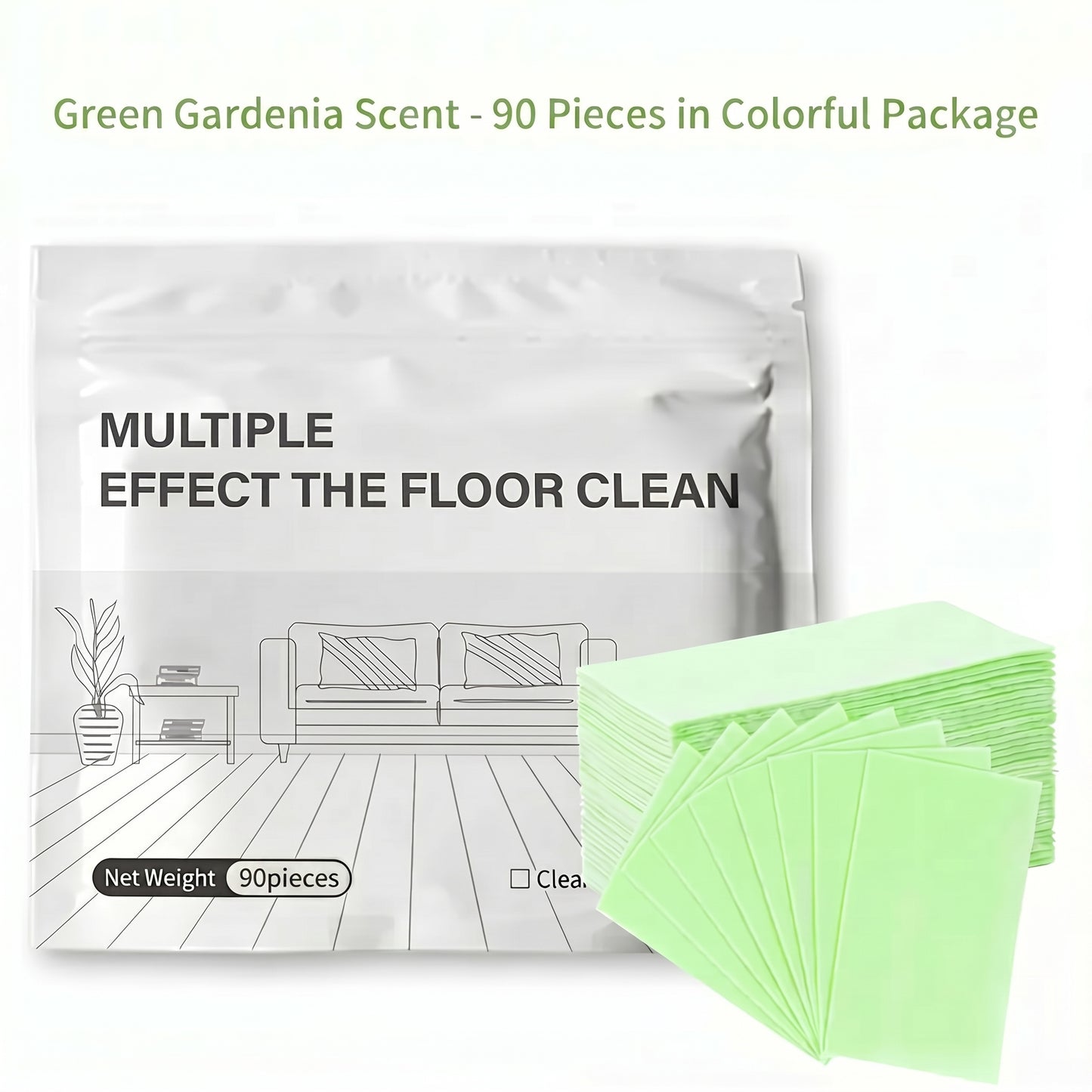 Multiple Effect The Floor Clean Tablets for Mopping, Quick Shine Cleaner