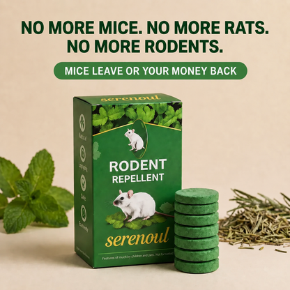 Rodent Repellent Tablet - Create aHome Without Rodents, Safe for Kids& Pets