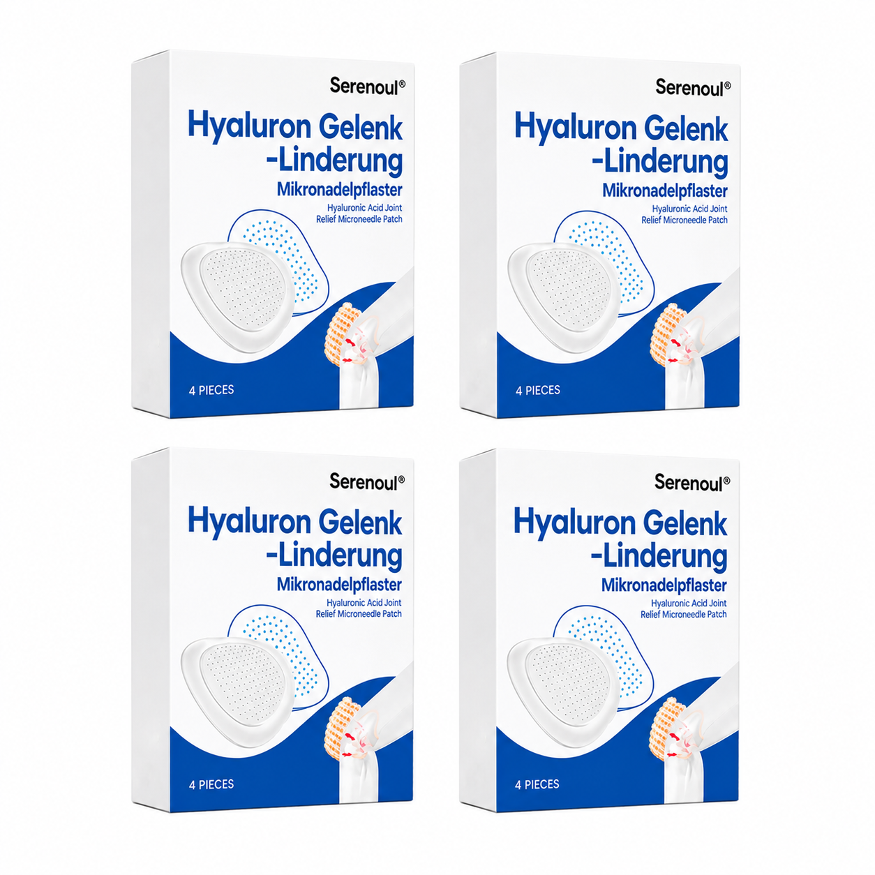 4 Boxen - 💧 32Tage: Schmerzfrei