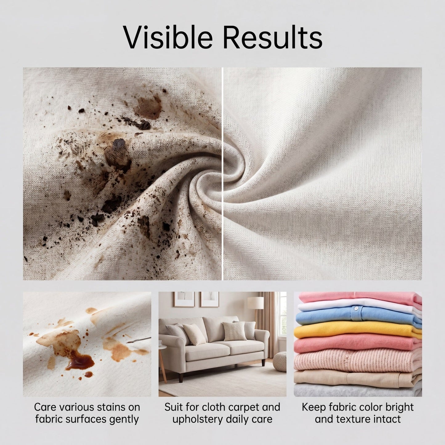 Remover Spray—REMOVE STAINS IN MINUTES — NOT HOURS